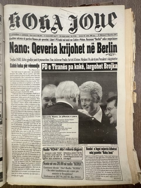 Koha Jonë 1997-07-09
